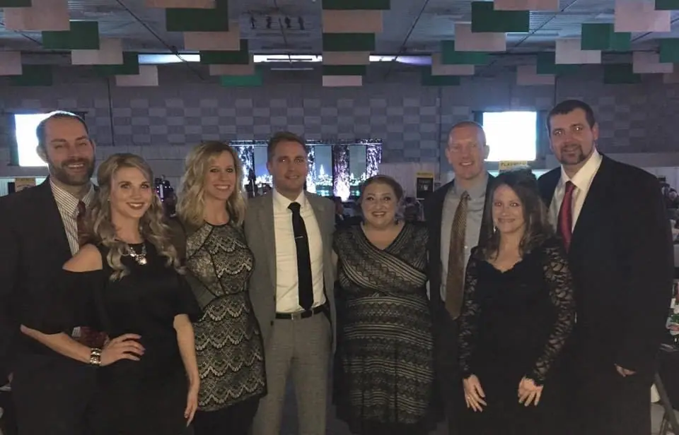 Hospice Of Southern Illinois, Sam C. Mitchell and Associates Sam C. Mitchell & Associates staff members attending Hospice of Southern Illinois Gala
